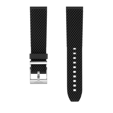 breitling 22mm strap|breightling black mesh rubber strap.